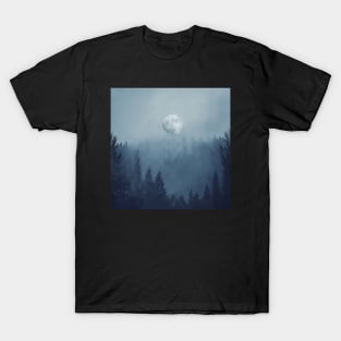 Misty Blue Forest 2 T-Shirt